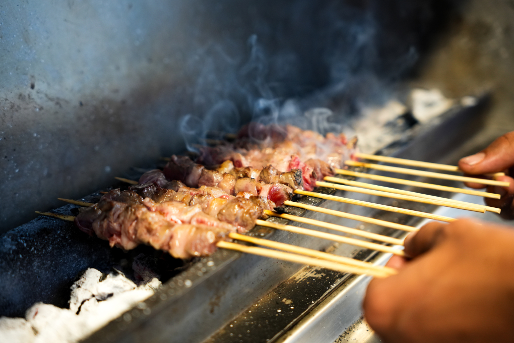 Arrosticini di carne alla brace — Specialità abruzzese
